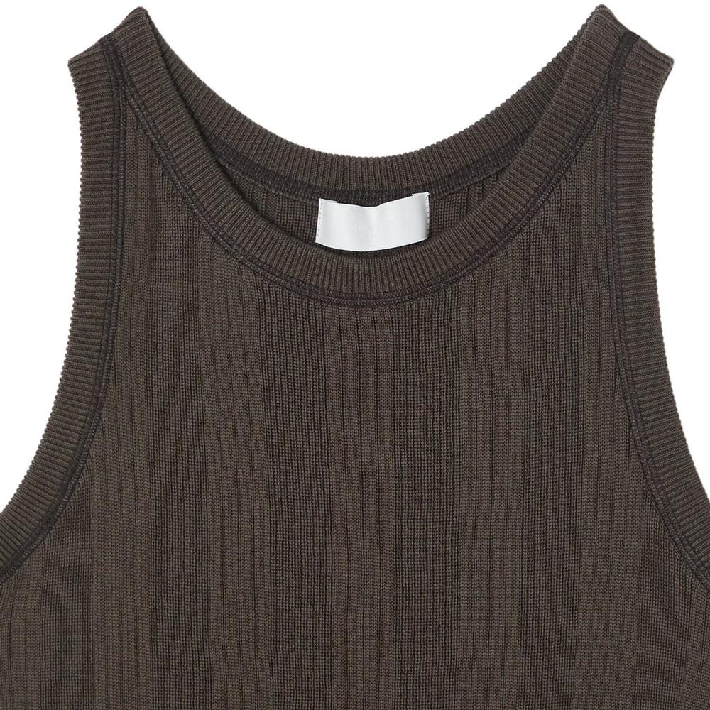 NEW MOUSSY women's bleed speed tank top in brown - Picture 2 of 2